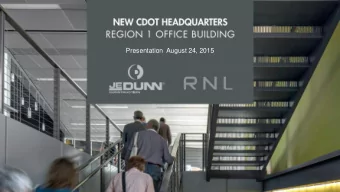 Presentation  August 24, 2015  +  Qualifications of the Team  Composition and Structure of the Team