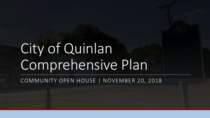 city of quinlan