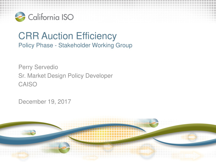 crr auction efficiency