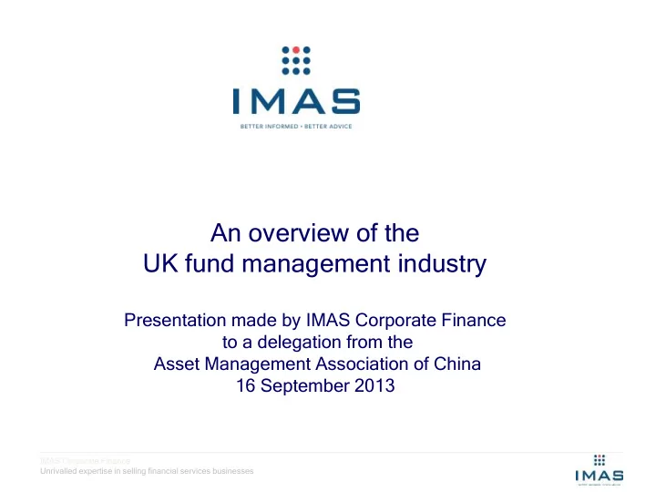 an overview of the