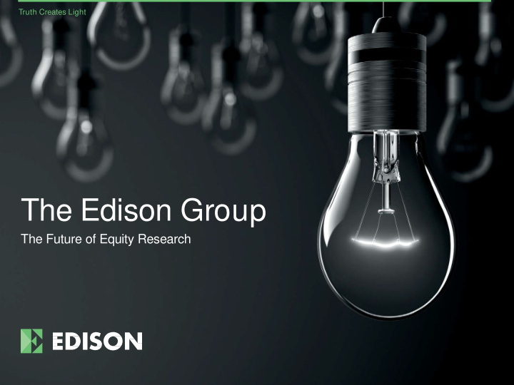the edison group