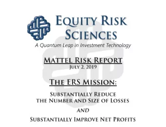 A Quantum Leap in Investment Technology  $50.00  12/3  /30/1  0/13  3 High Price  ice: $47.82  82