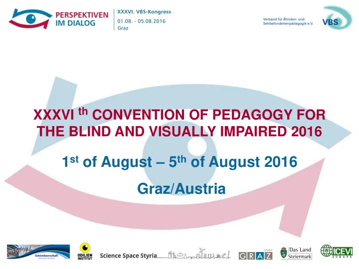 1 st of august 5 th of august 2016 graz austria personal