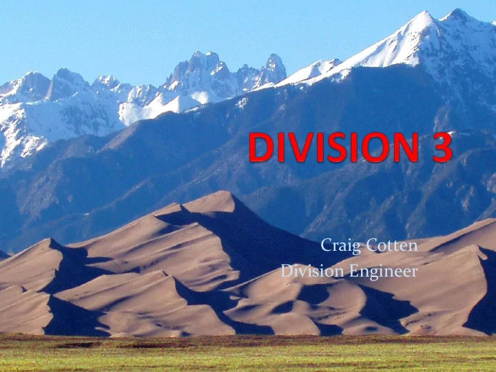craig cotten division engineer alamosa colorado rio