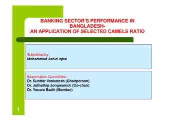 1  Agenda of the Presentation.  Objectives of the Study.  Methodology of the Study.