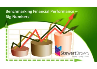 Benchmarking Financial Performance   Big Numbers!  The 2017 Survey  The 2017 ACFPS has been the