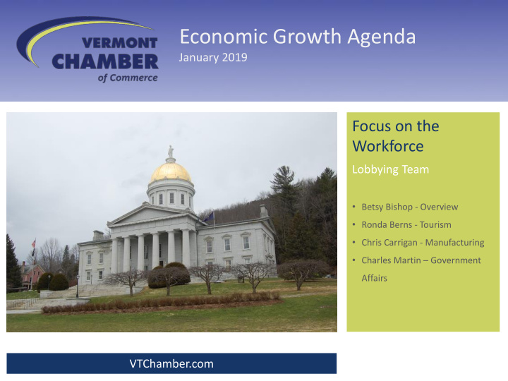 economic growth agenda