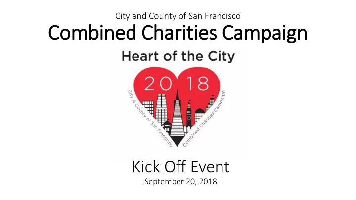 co combined ch charities ca campaign