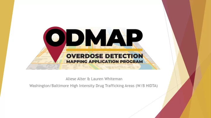 aliese alter amp lauren whiteman washington baltimore