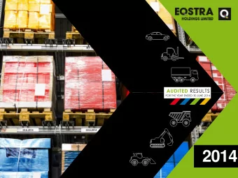 2014  AGENDA  02 OVERVIEW 06 REVIEW 22 REVIEW 37  39  GROUP  FINANCIAL  OUTLOOK  QUESTIONS