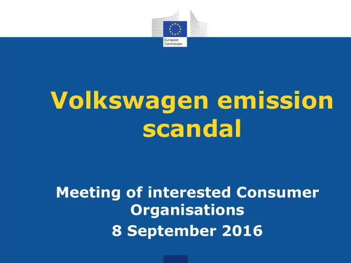 volkswagen emission