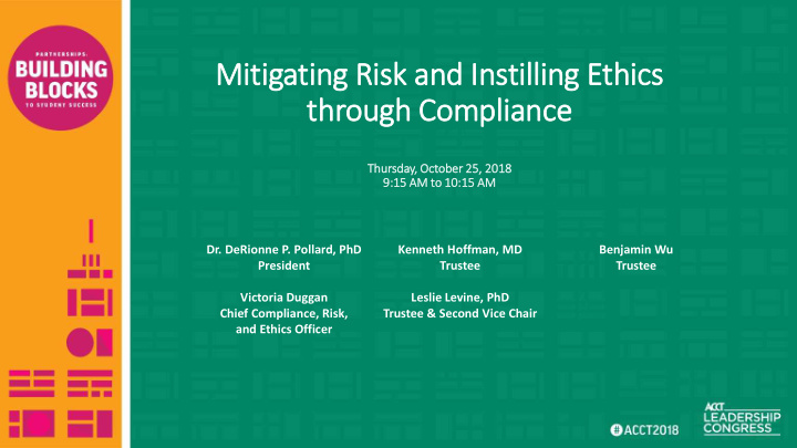 mitigating r risk a and i instilling e ethics through c