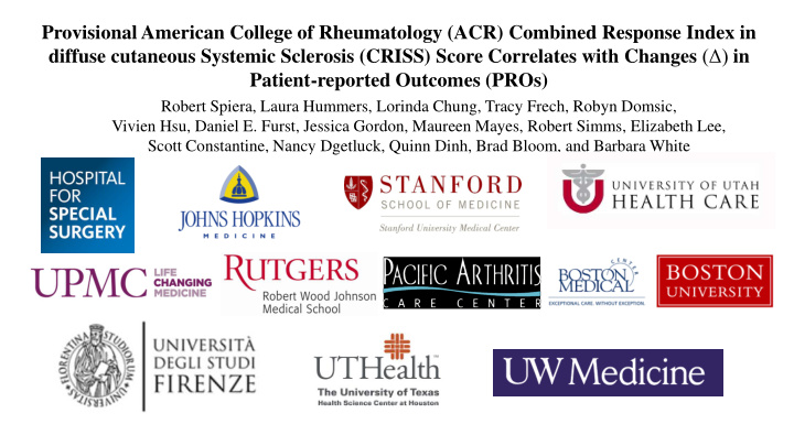 provisional american college of rheumatology acr combined