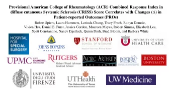 Provisional American College of Rheumatology (ACR) Combined Response Index in diffuse cutaneous
