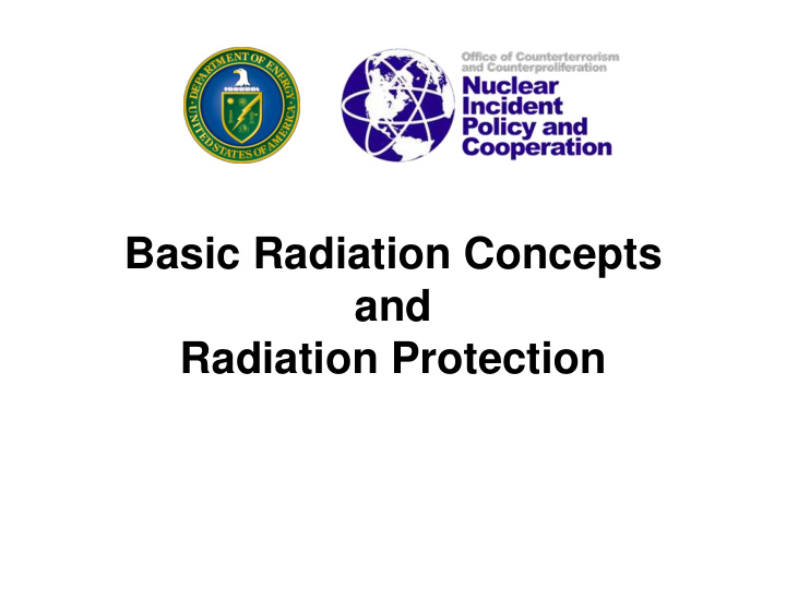 basic radiation concepts