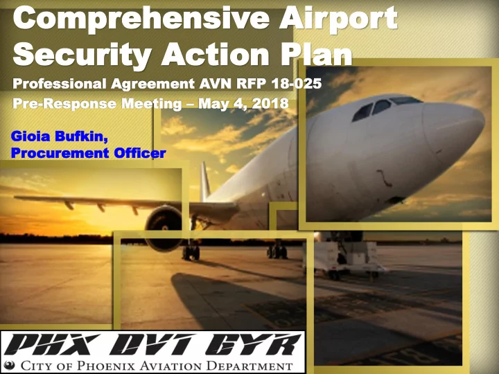 security security action action plan plan