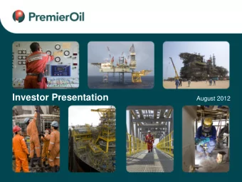 Investor Presentation  August 2012 Over the last 6 years   Over the period, NAV/share CAGR of