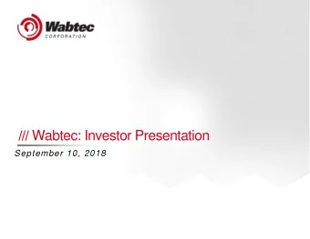 ///  DISCLAIMER / FORWARD-LOOKING STATEMENTS  Additional Information and Where to Find It