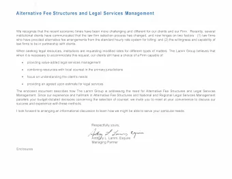 .. ? t/7  ;;z;  4-;M //  Respectfully yours,  Enclosures  I look forward to arranging an