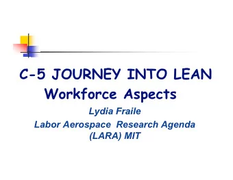 (LARA) MIT  We did it!  Some C-5 Mechanics Views  Lean has put things (tools, supplies, parts)