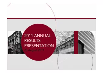 Disclaimer  The contents of this presentation are general only. The presentation does not purport