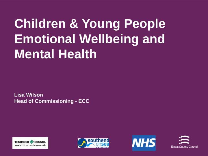 children young people emotional wellbeing and mental