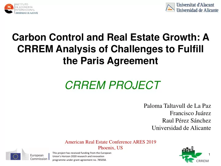 crrem project