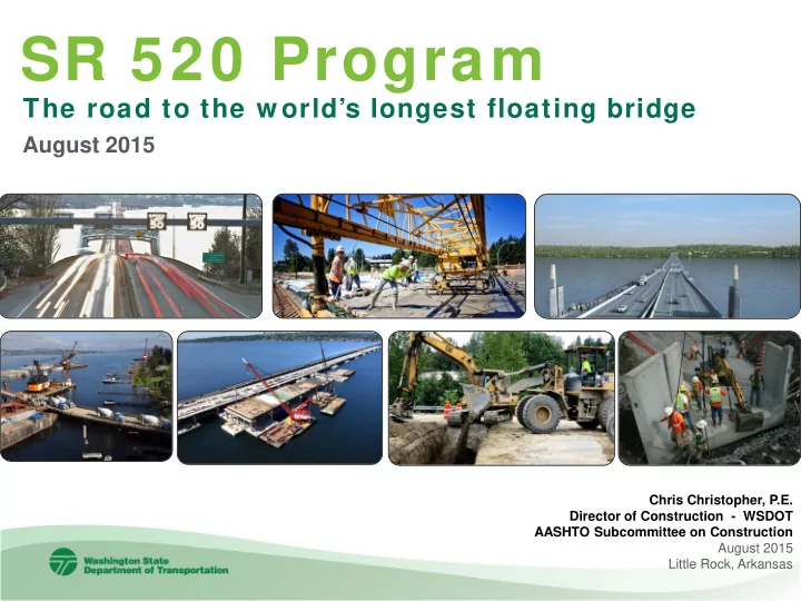 sr 520 program
