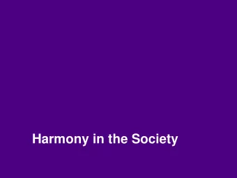 Harmony in the Society  Self-exploration, Self-investigation, Self-study  1. Content of Self