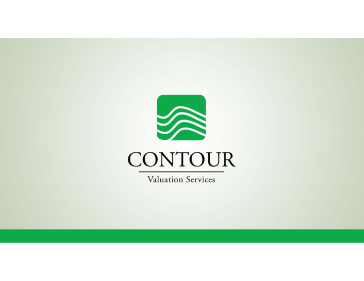 contour valuation services