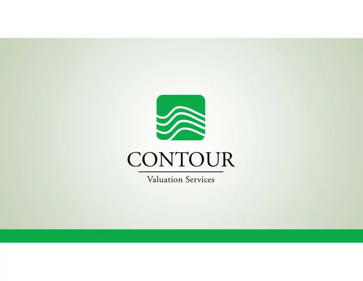 contour valuation services