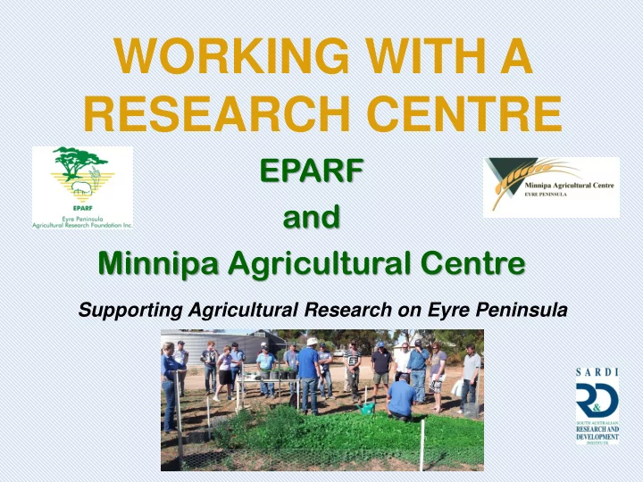 research centre