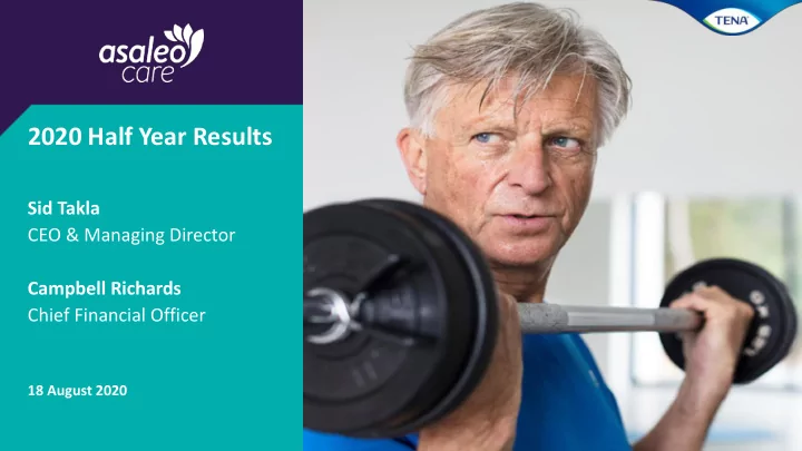 2020 half year results