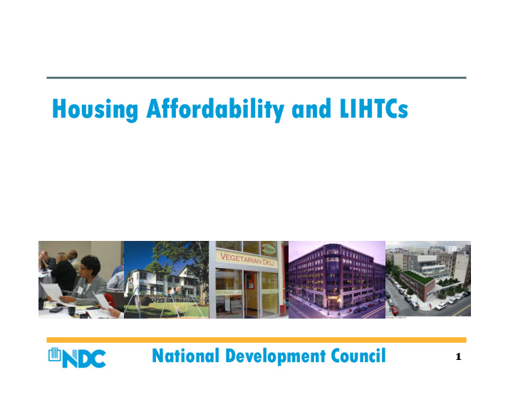 housing affordability and lihtcs