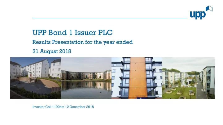 upp bond 1 issuer plc