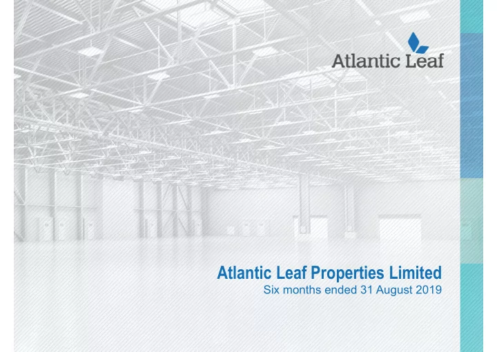 atlantic leaf properties limited