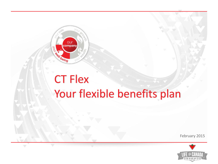 your flexible benefits plan
