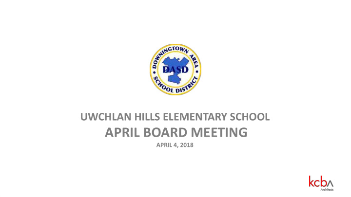 april board meeting