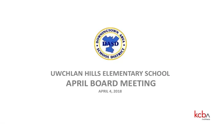 april board meeting