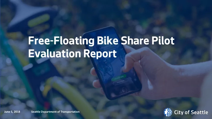 evaluation report