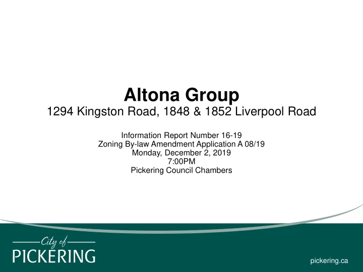 altona group