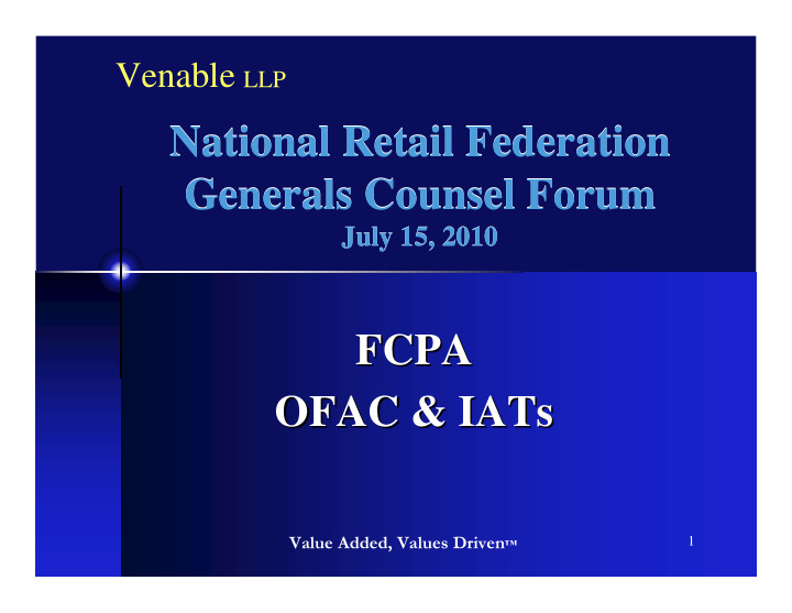 national retail federation national retail federation