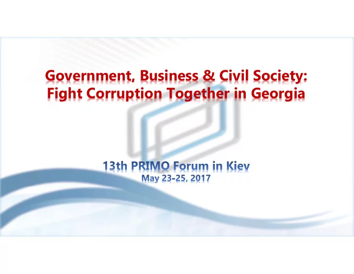 government business civil society fight corruption