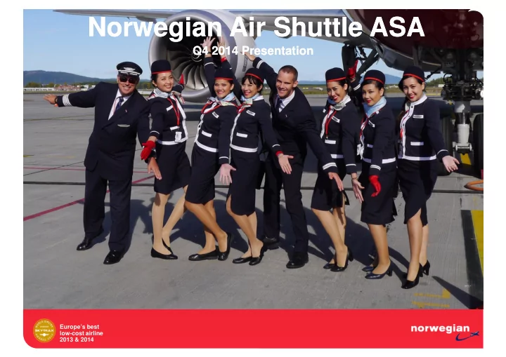 norwegian air shuttle asa norwegian air shuttle asa