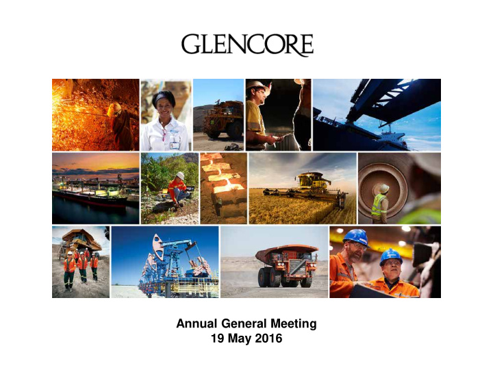 annual general meeting 19 may 2016