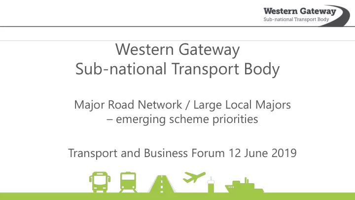 western gateway