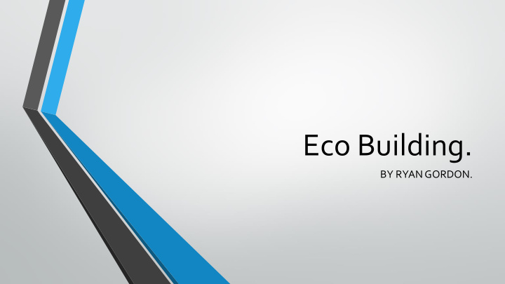 eco building
