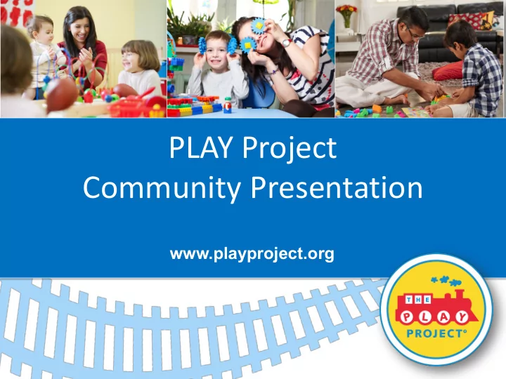 play project community presentation