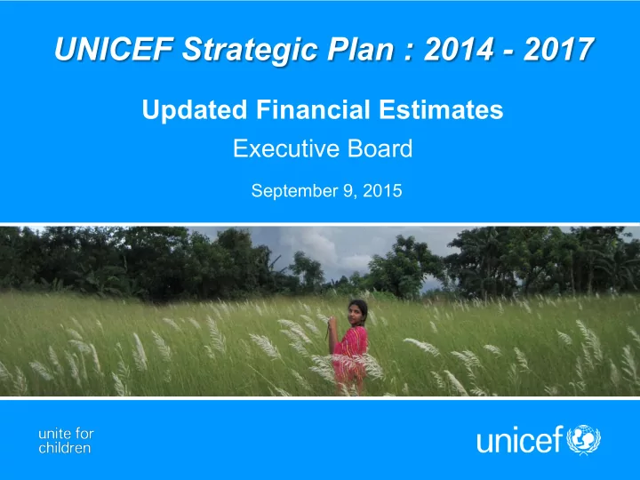 unicef strategic plan 2014 2017