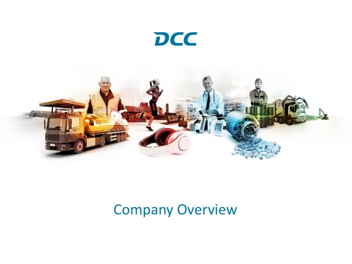 company overview disclaimer